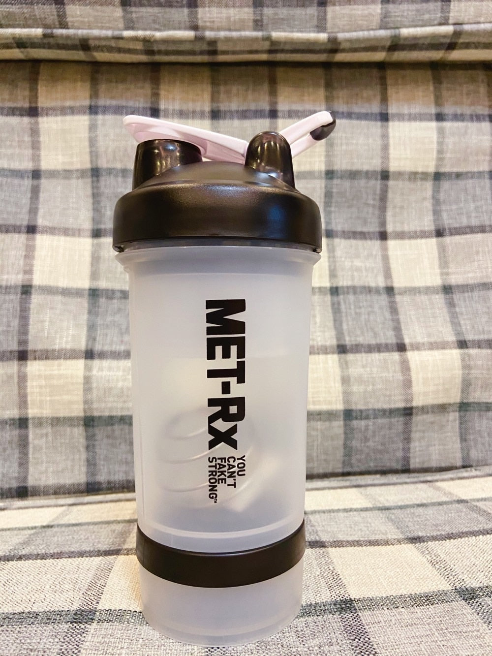Protein Powder Fitness Shaker Bottle with Measurement Scale