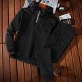 Men's Casual Sports Two-Piece Hooded Outfit