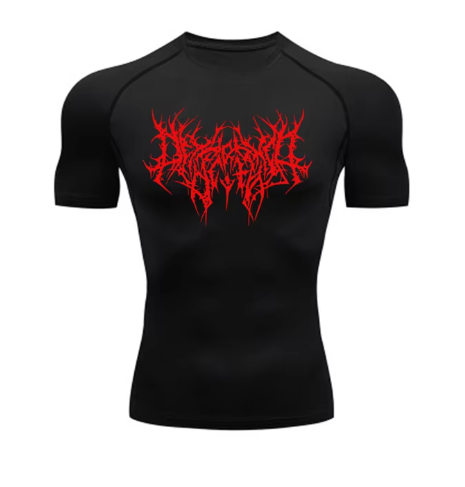 Men anime compression tops