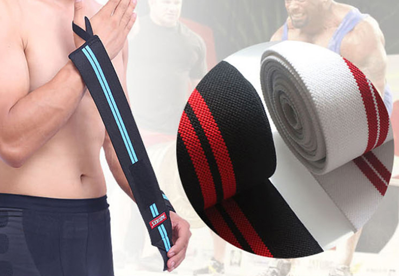 Fitness Wrist Wraps, Sports Gloves, and Sprain Straps