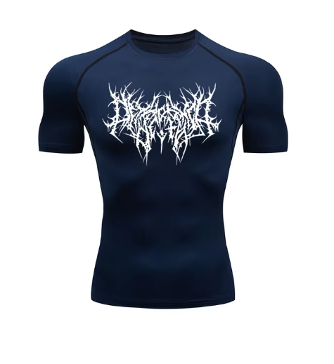 Men anime compression tops