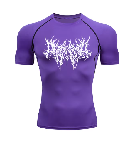 Men anime compression tops