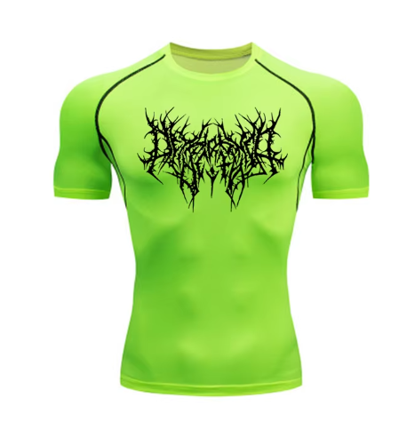 Men anime compression tops