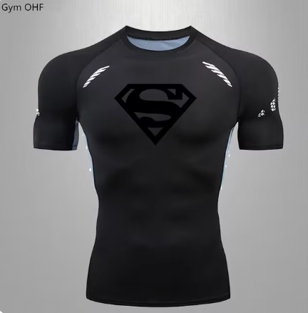 Men's Sports Quick Dry T Shirt Compression Gym
