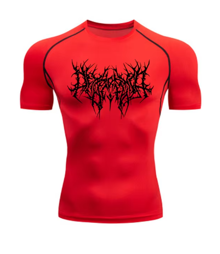 Men anime compression tops