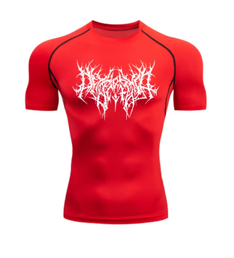 Men anime compression tops