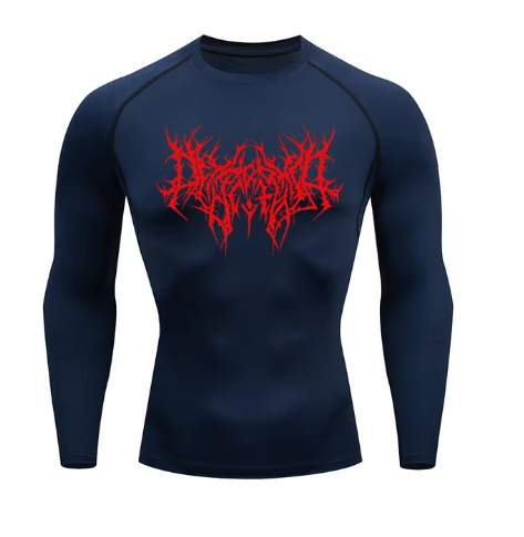 Men anime compression tops